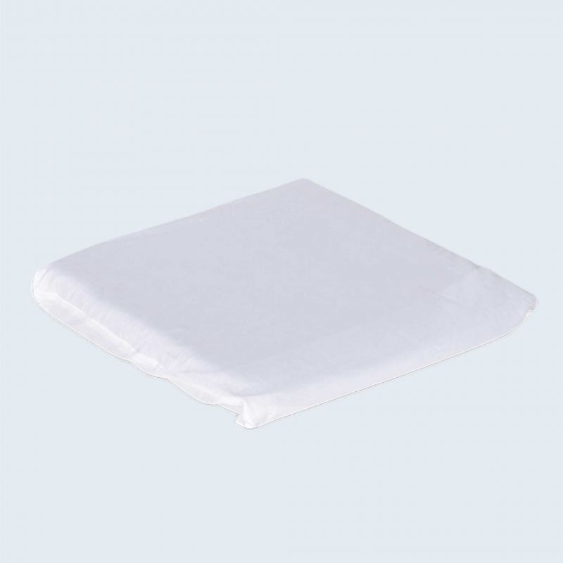 Keyhole Cushion Poly/Cotton Over Slip - White