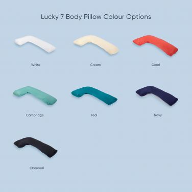 body pillow, Lucky Seven Pillow, maternity pillow, pregnancy pillow