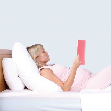 body pillow, Pyramid Pillow, Reading Pillow, TV watching pillow