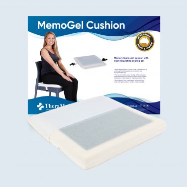 MemoGel Chair Cushion - Cooling Gel Memory Foam Seat Cushion