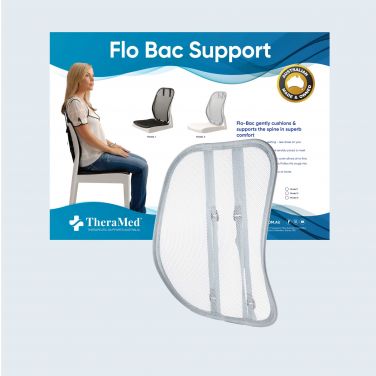 FloBac - Adjustable and Breathable Mesh Back Support